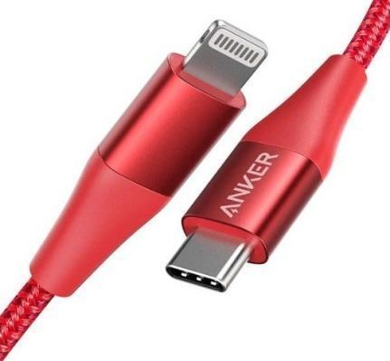 Anker Powerline+ II usb-c lightning 90 см