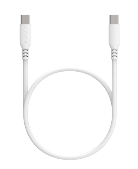 Кабель Maxvi MC-A20 white Type-C Type-C 2A