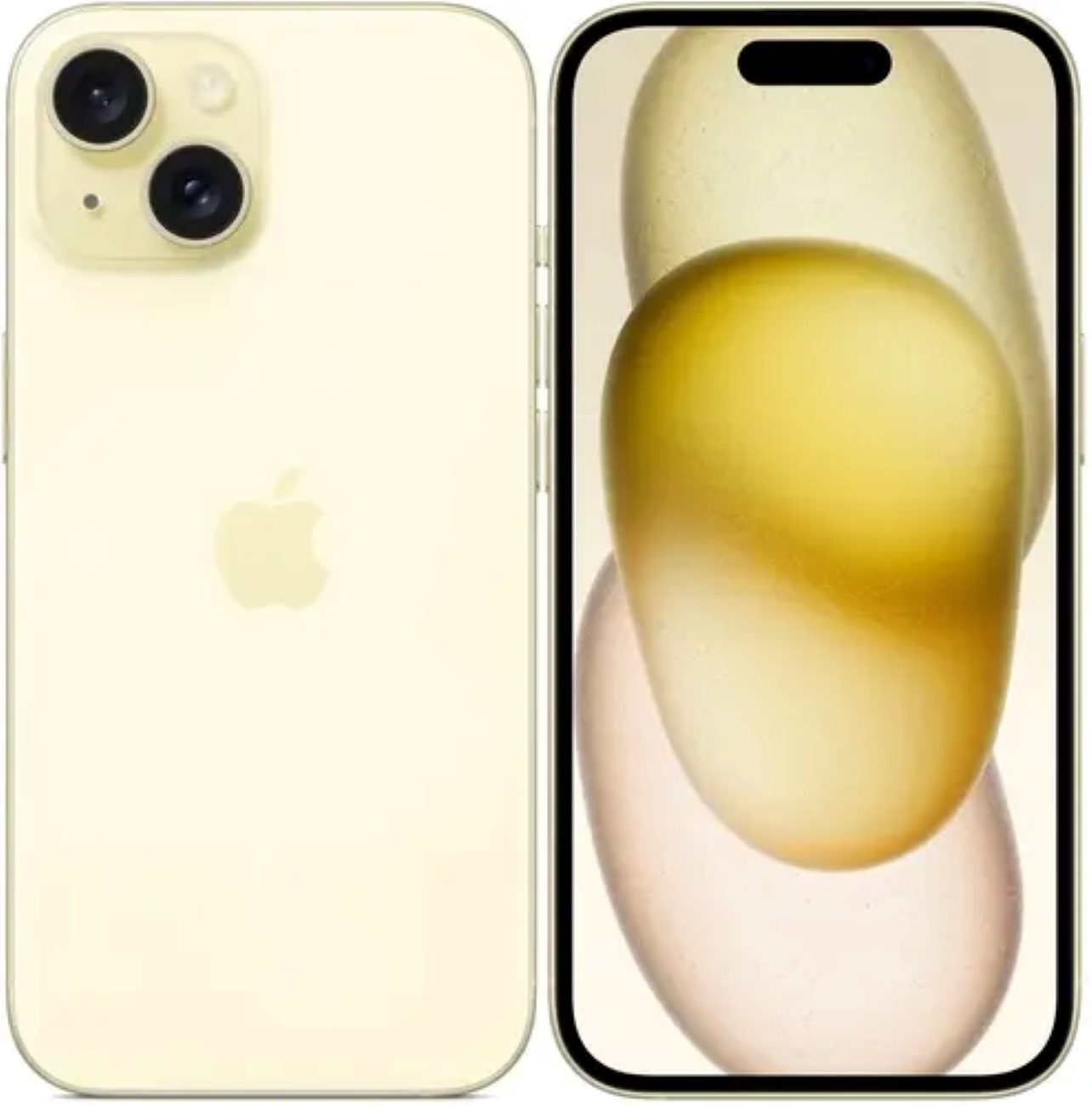Смартфон Apple iPhone 15 128GB Yellow EU (nano SIM + eSIM)