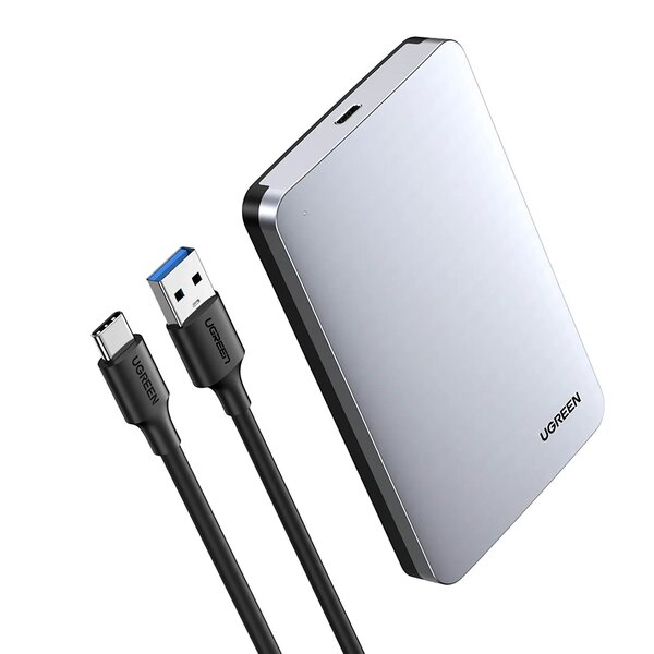 Бокс внешний для жесткого диска UGREEN CM300 (70498) 2.5-Inch SATA External Hard Drive Enclosure