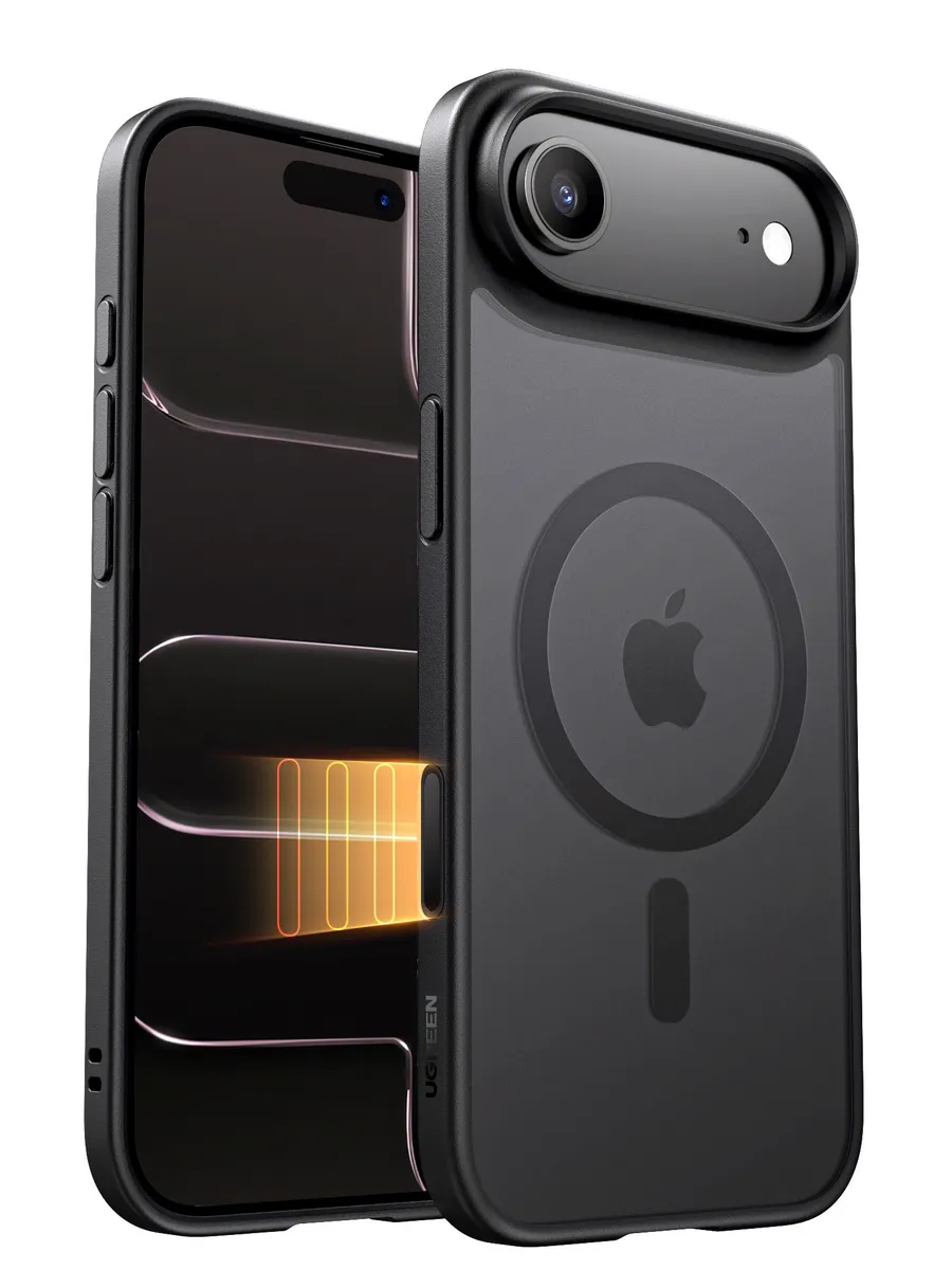 Чехол UGREEN CA247 (95988) для iPhone 17 Air Magnetic Protective Case прозрачный