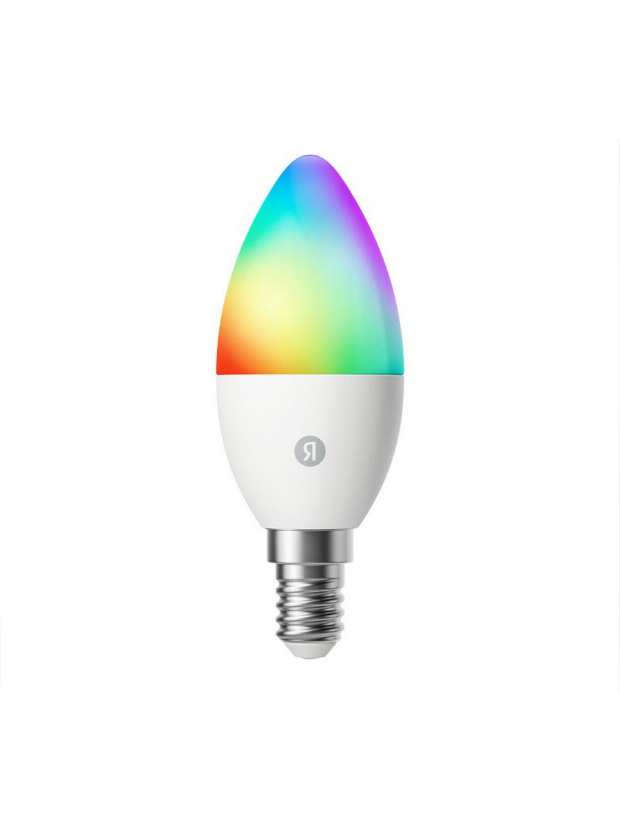 Яндекс, Е14, RGB, 520 Лм, Matter over WiFi