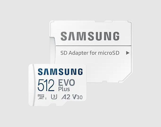 MicroSDXC Samsung EVO Plus