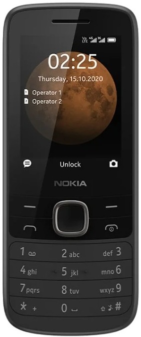 Мобильный телефон Nokia 225 DS 4G Black
