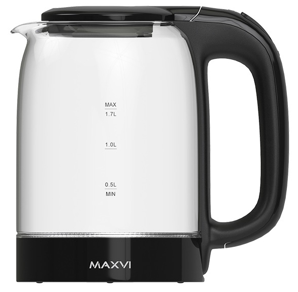 Электрический чайник Maxvi KE1741G black