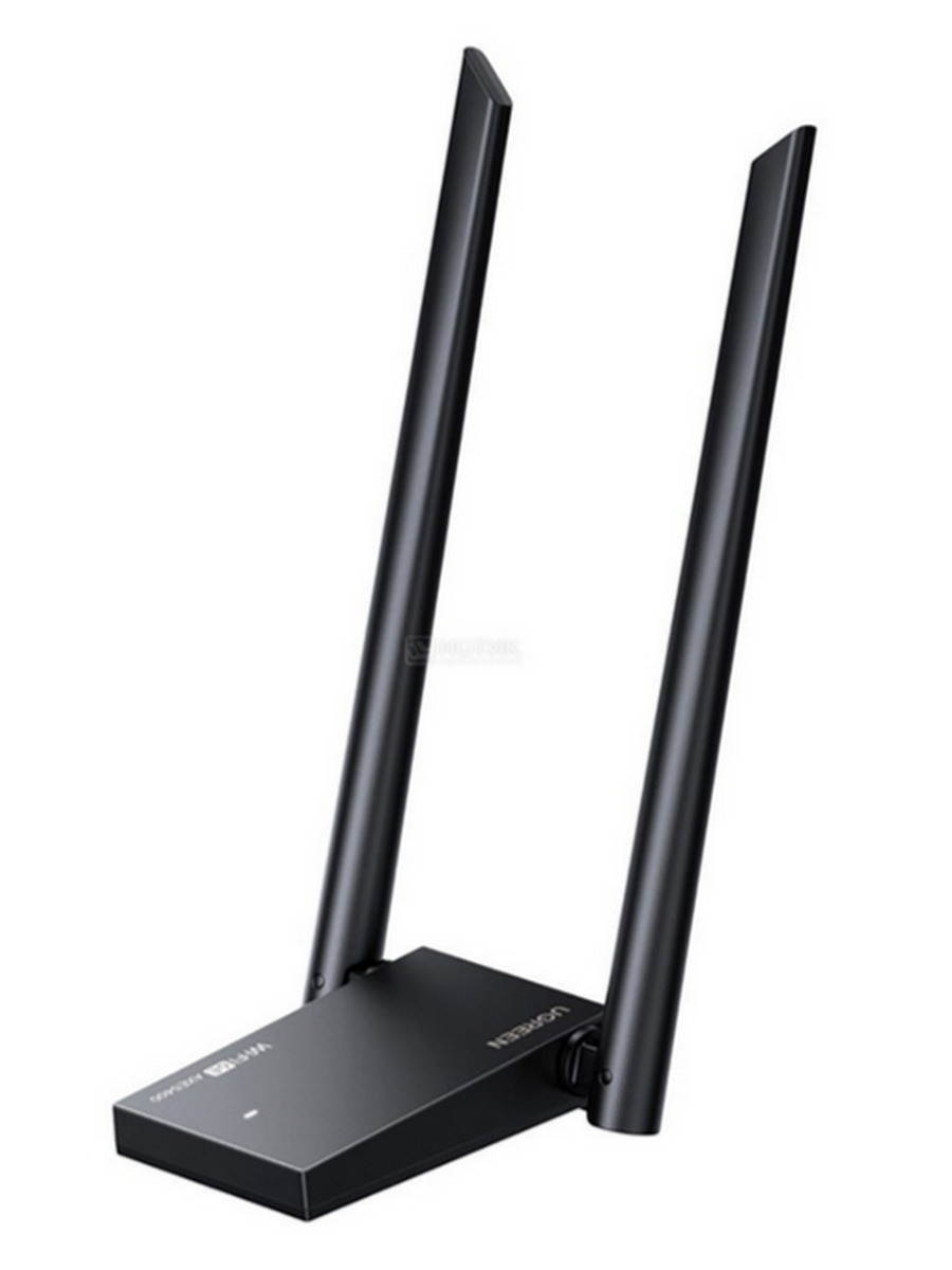 Адаптер UGREEN CM787 (75917) AXE5400 Wi-Fi 6E High-Gain USB Adapter. Цвет: серый космос
