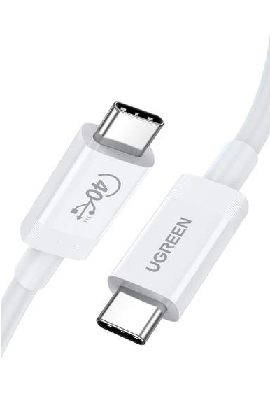 UGREEN US506 USB4 Charging Cable 40Gbps, 0.8 m