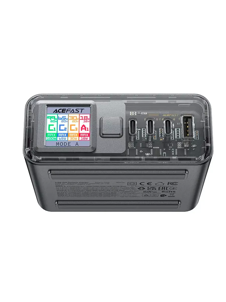 ACEFAST Z4 PD218W GaN (3*USB-C+USB-A)