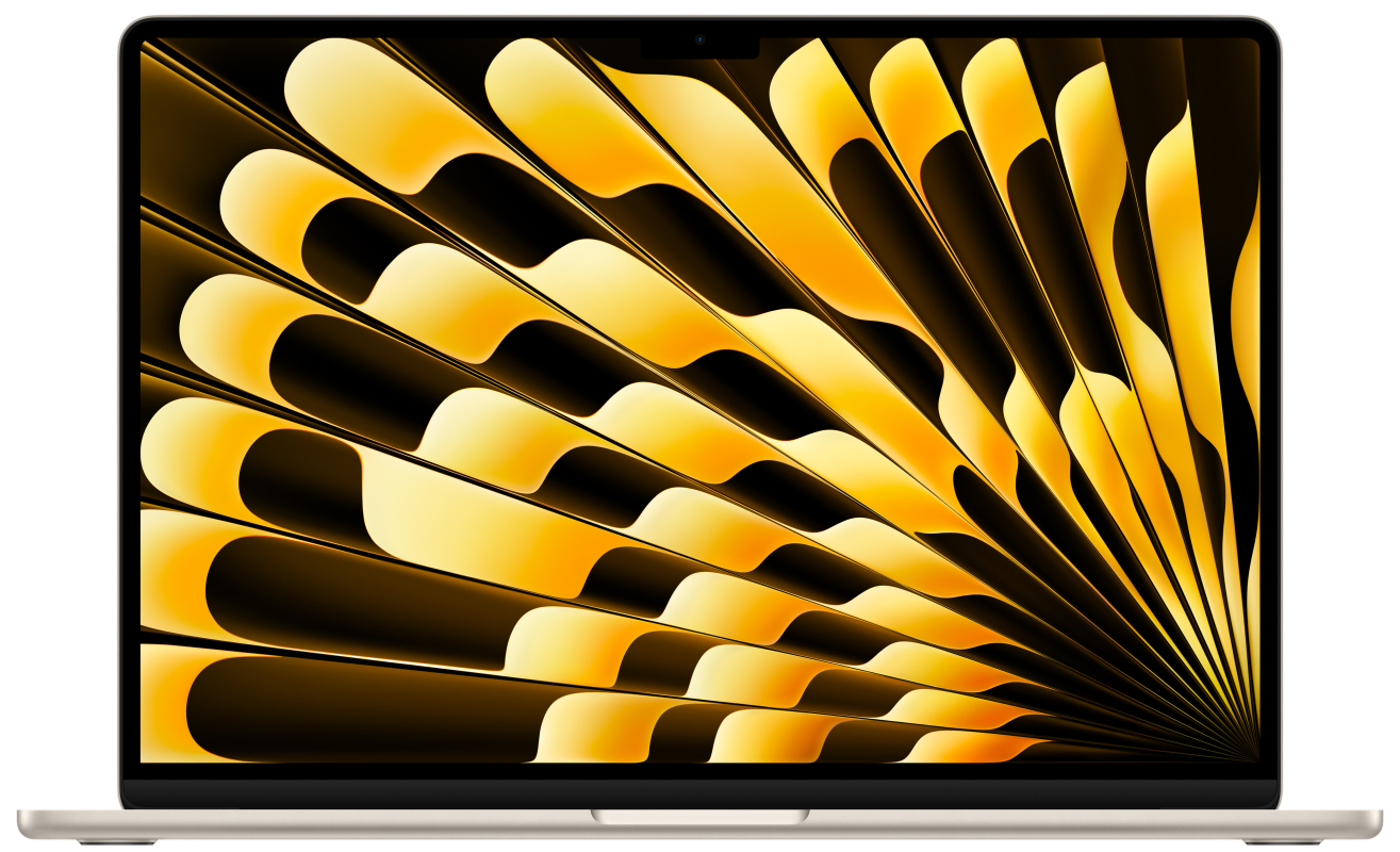 Ноутбук MacBook Air 15" (M3/8/512) MRYT3 Starlight (RU клавиатура)