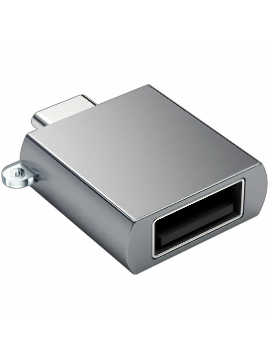Адаптер Satechi ST-TCUAM Type-C USB Adapter USB-C to USB 3.0. Цвет серый.