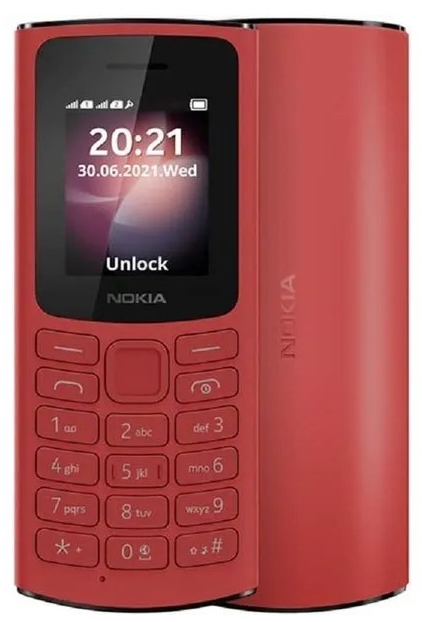 Мобильный телефон Nokia 105 DS TA-1557 Red