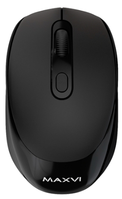 Беспроводная мышь Maxvi MWS-01 black