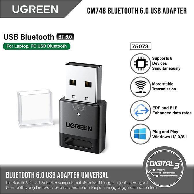 UGREEN CM748 (75073) USB-A Bluetooth 6.0 Adapter
