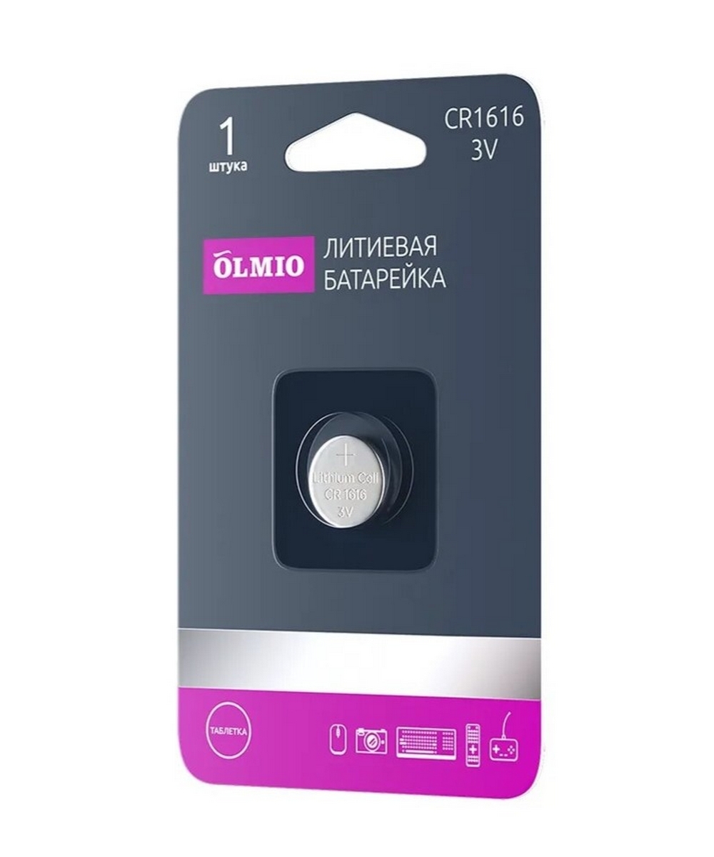 Olmio CR1616 01 (Li-ion) 1шт