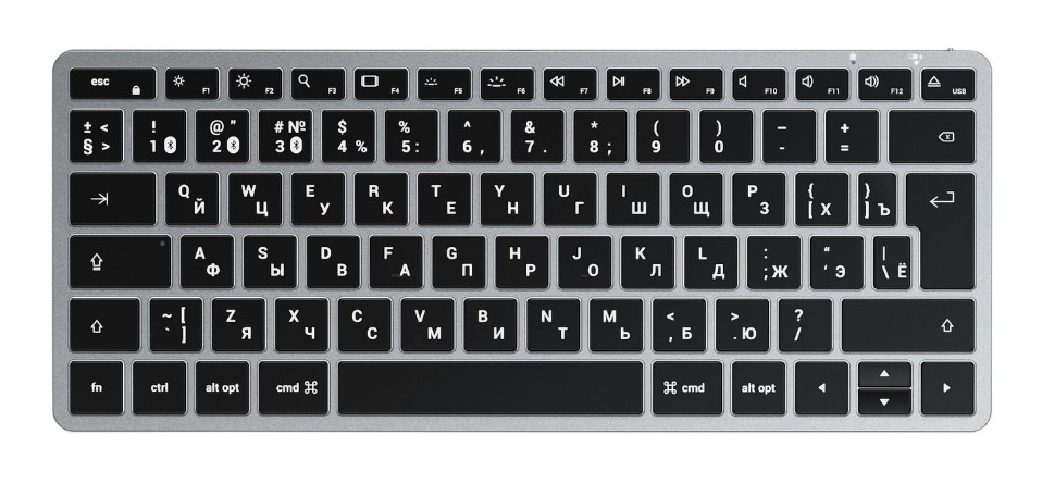 Satechi Slim X1 Bluetooth (Русская раскладка)