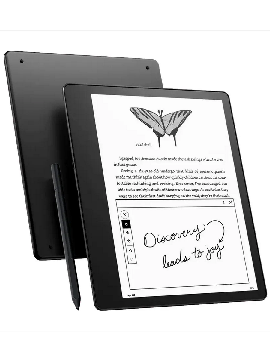 Электронная книга Amazon Kindle 10.2'' Scribe 32Gb with Premium Pen Black