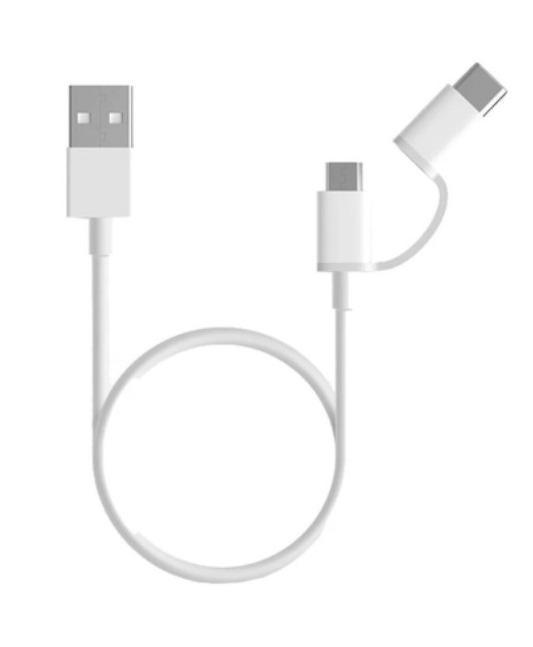 Xiaomi Mi 2-in-1 USB Cable MicroUSB to Type C (1m)