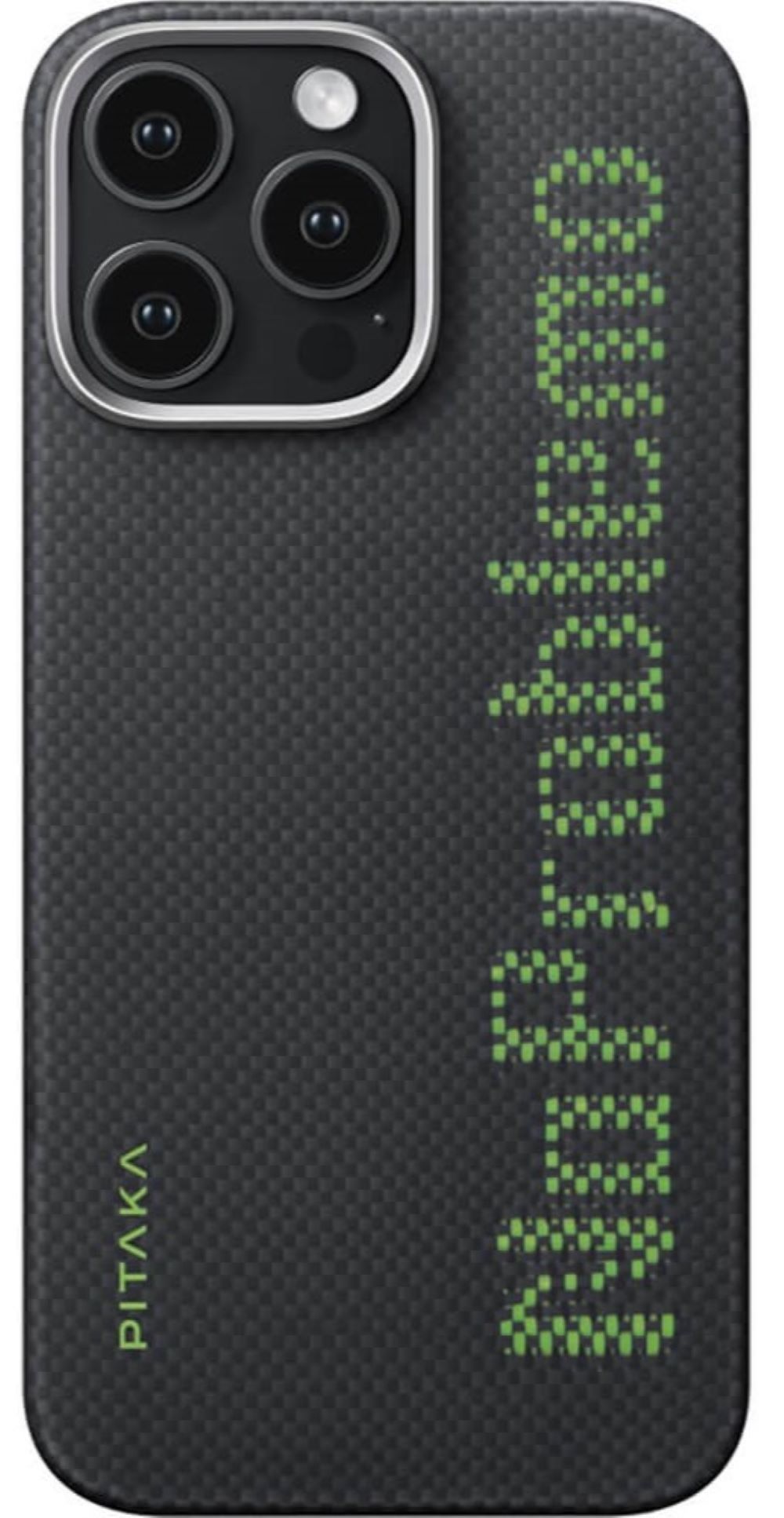 Чехол Pitaka KI1601NO для iPhone 16 Pro NoProblemo Tactile Woven 6.9 кевлар