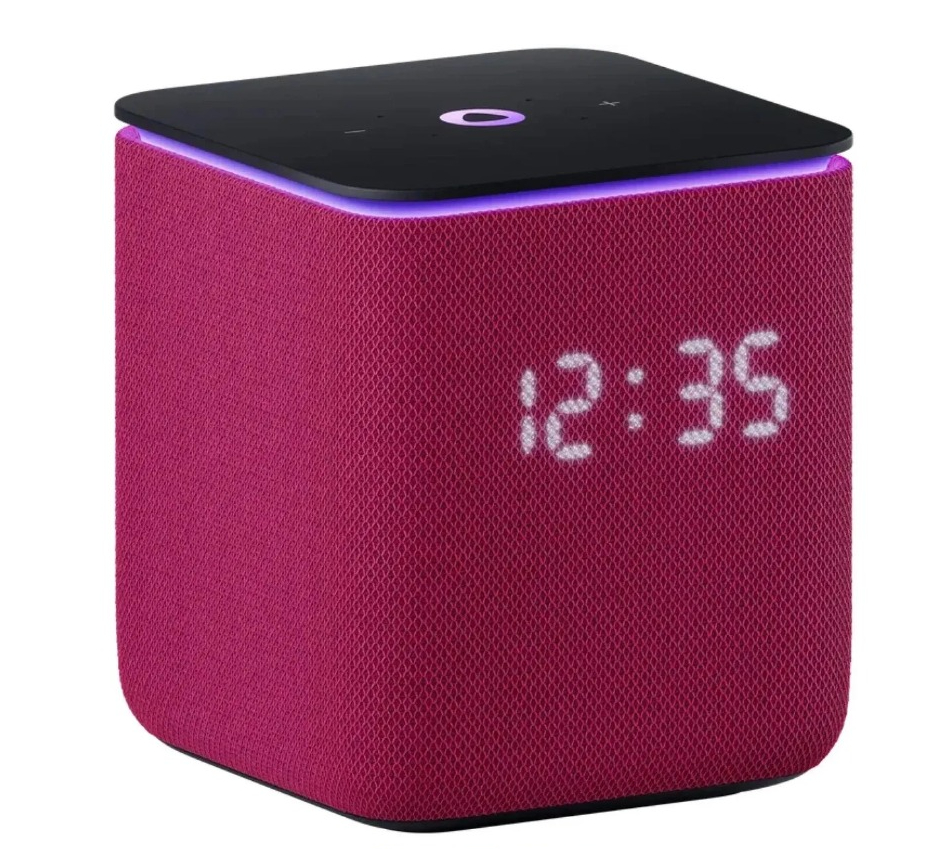 Умная колонка Яндекс.Станция Миди с Алисой, с Zigbee, 24Вт, Розовая