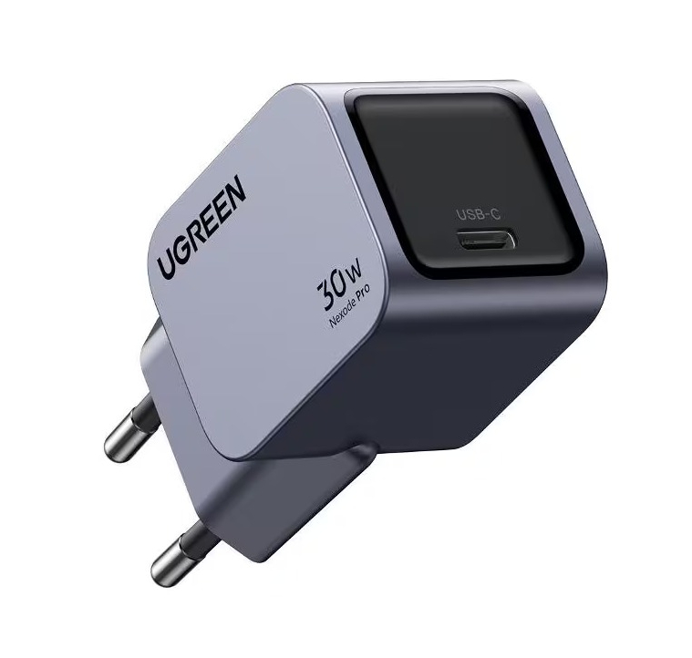 Зарядное устройство UGREEN X703 30W серый Nexode Pro PD GaN Tech Charger EU