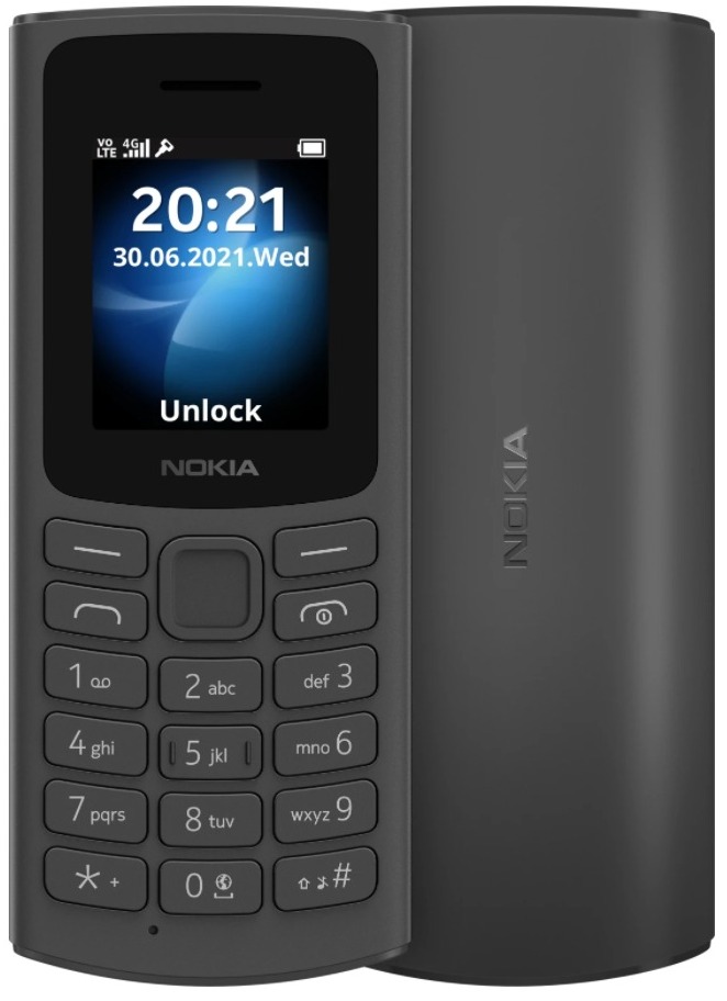Мобильный телефон Nokia 105 DS TA-1557 Charcoal