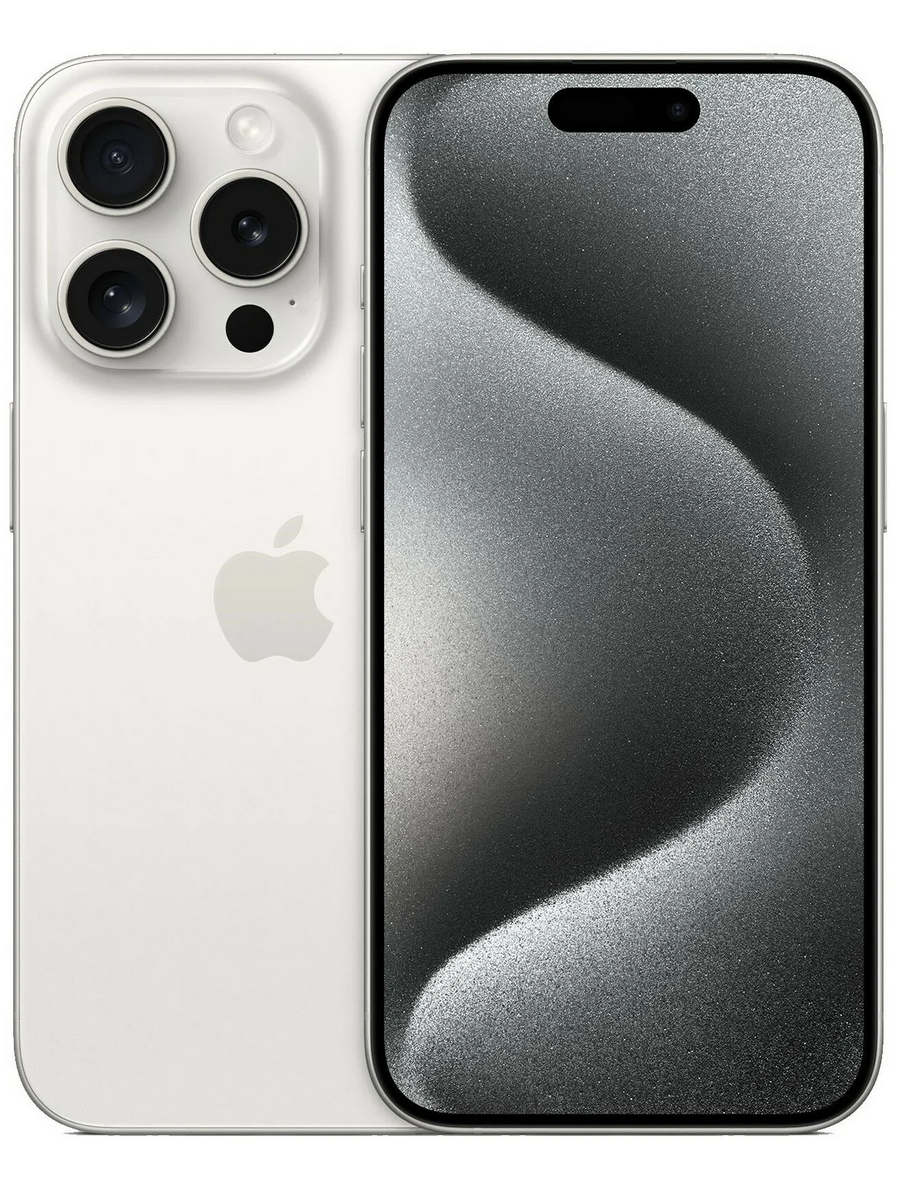 Смартфон Apple iPhone 15 Pro 128GB White LLA (Dual eSIM)