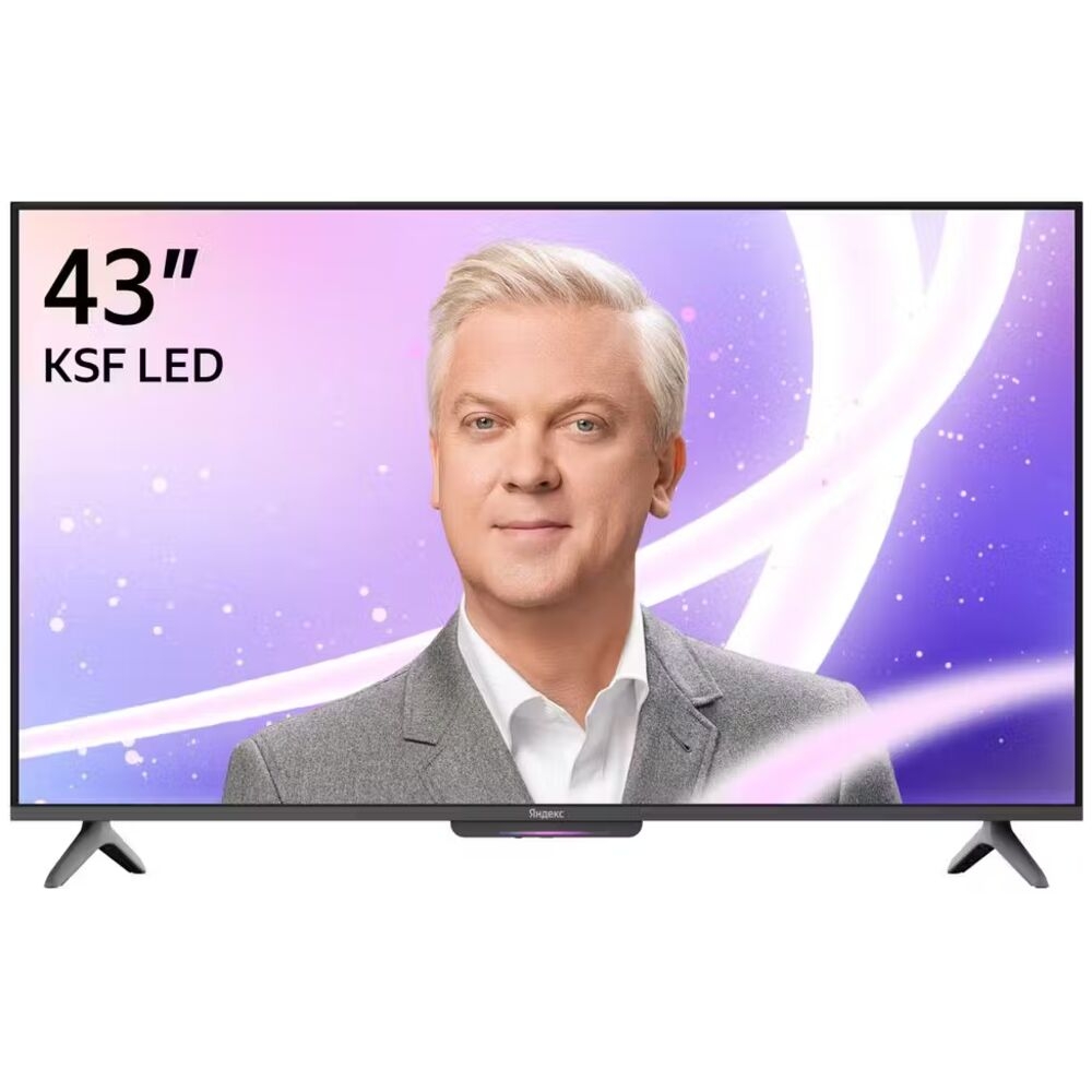 Яндекс ТВ Станция Бейсик 43" с Алисой YNDX-00074