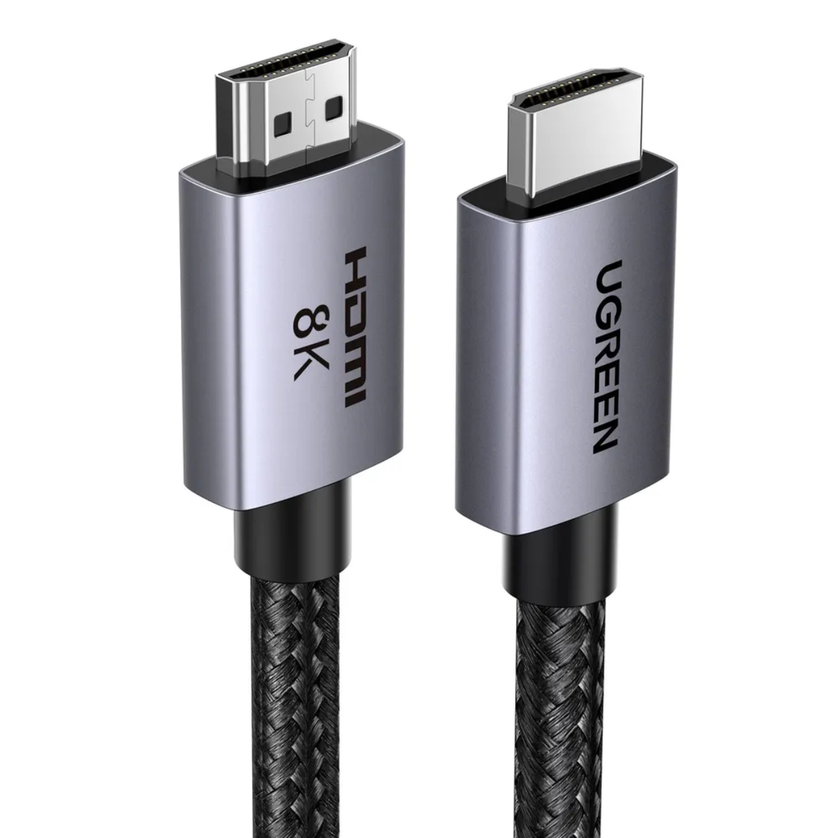 Кабель UGREEN HD171 (25910) HDMI 2.1 Male To Male 8K Cable. Длина: 2м. Цвет: серый