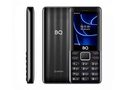 Мобильный телефон BQ 2453 Quattro Черный