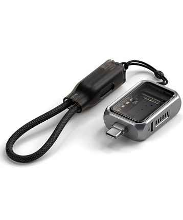 Бокс внешний Satechi ST-E2230M Mini NVMe SSD USB4 Enclosure. Цвет: серый