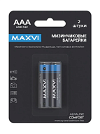 Батарейка Maxvi MBLR03CF2 AAA 2 шт COMFORT Щелочная