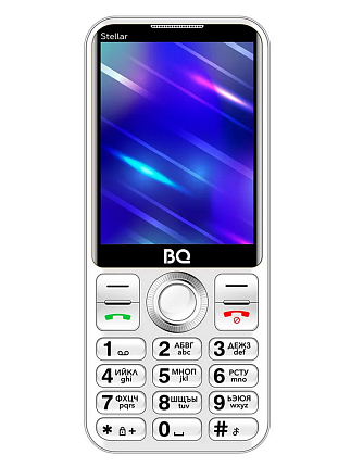 Мобильный телефон BQ 2860 Stellar Light Silver