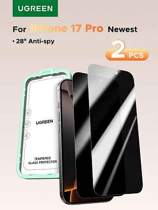 UGREEN SP1155 (95829) for iPhone 17 Pro AntiSpy 2ш