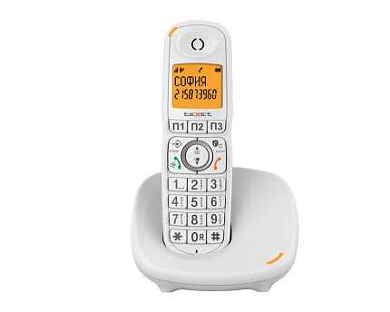 Радиотелефон teXet TX-D8905A белый