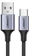 Кабель UGREEN US288 3 m Space Gray USB-A 2.0 to USB-C Cable Nickel Plating Aluminum Braid