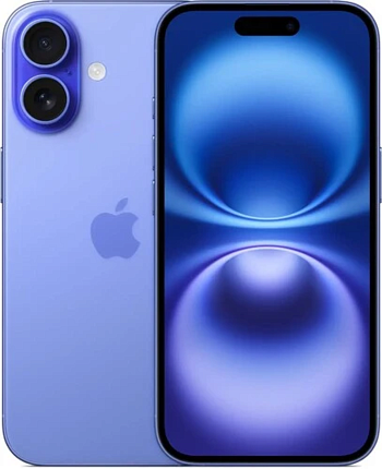 Смартфон Apple iPhone 16 256GB Ultramarine EU (nano SIM + eSIM)