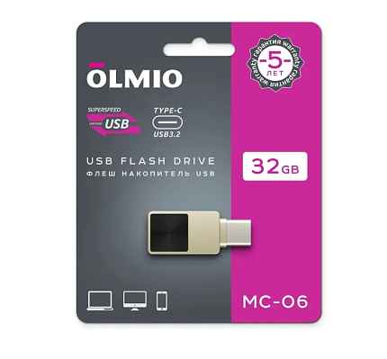 USB флеш OLMIO 32GB MC-06 USB3.2 Type-C