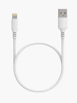 Кабель Maxvi MC-A03 white USB-Lightning