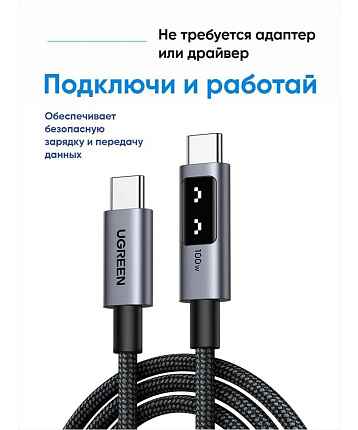 UGREEN L509 (45612) 100W 3м
