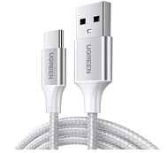 Кабель UGREEN US288 3 m Silver USB-A 2.0 to USB-C Cable Nickel Plating Aluminum Braid