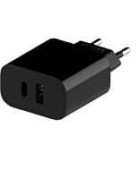 СЗУ Maxvi CHL-602PD 30W 6A, QC 3.0, 1 x USB, 1 x Type-C , цвет: черный