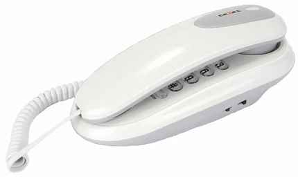 Проводной телефон teXet TX-236 (светло-серый)
