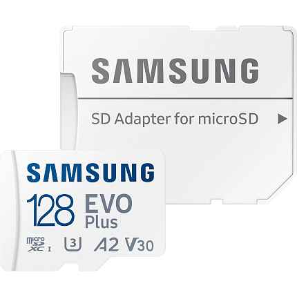 Карта памяти Samsung 128GB MicroSD Card Evo Plus Gen2 RU