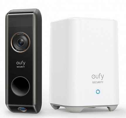 Anker Eufy Video Doorbell Dual 2K+Home Base2 E8213