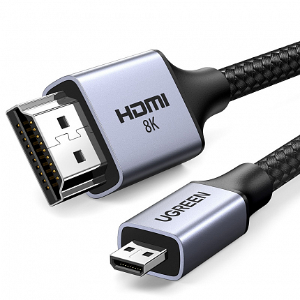 UGREEN HD164 Micro HDMI to HDMI 8K 1м