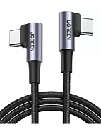 Кабель UGREEN US323 (70529) 1 м черный Right Angle USB-C to USB-C