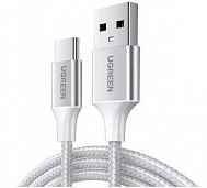 UGREEN US288 0,25 m White USB-A 2.0 to USB-C Cable