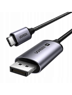 Кабель UGREEN CM556 (25157) 1 м серый USB-C to DisplayPort 8K Cable