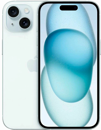 Смартфон Apple iPhone 15 128GB Blue EU (nano SIM + eSIM)