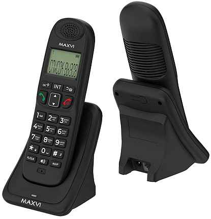 Радиотелефон Maxvi AM-01 black